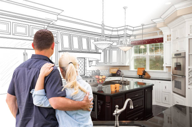 Professional Open Concept Kitchen technician working in Cabin John, MD